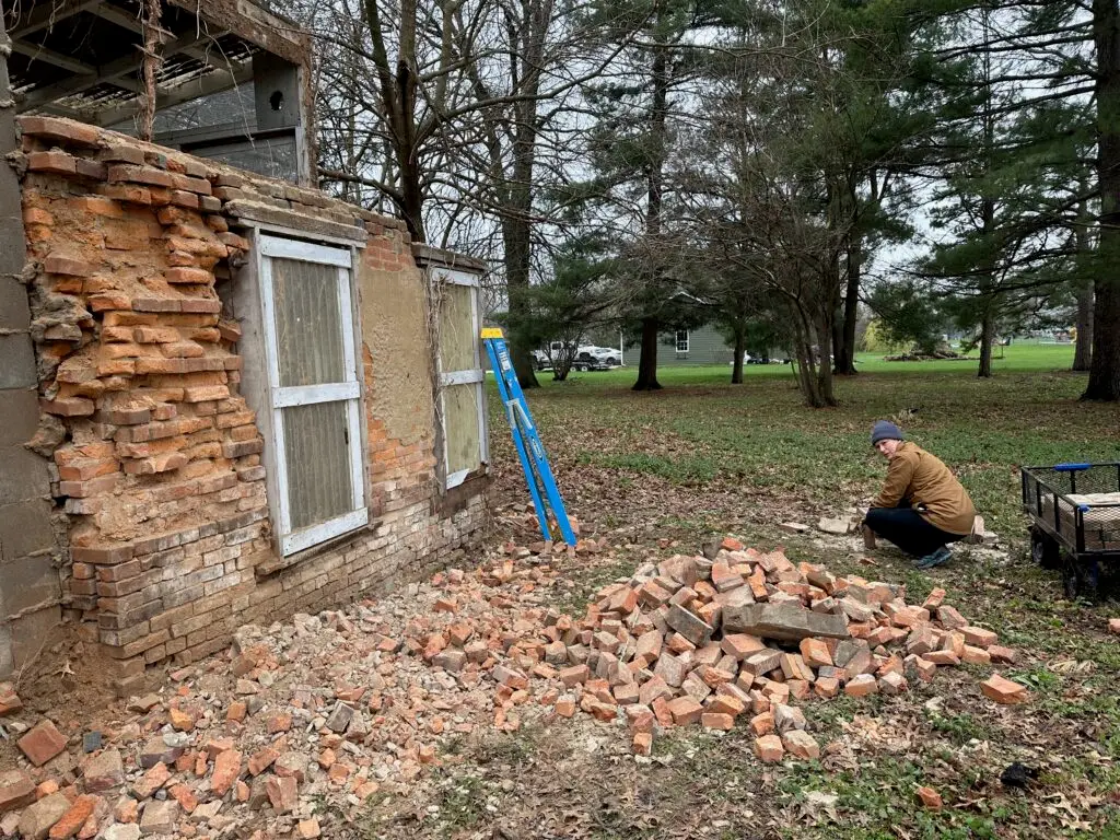 Brick by Brick: Summer Kitchen Demo