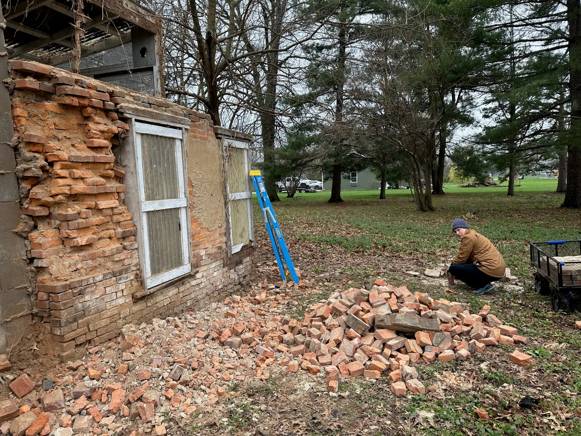 Brick by Brick: Summer Kitchen Demo
