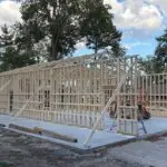 Garage Build: Framing Day 1